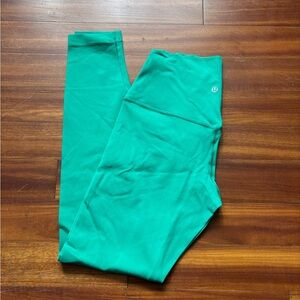 lululemon align Kelly Green Leggings